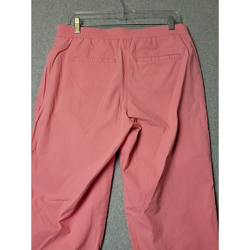 Chico's Pink Mid Rise Capri Pants Women's .5 US 6 Cotton Stretch Pockets - Picture 7 of 12